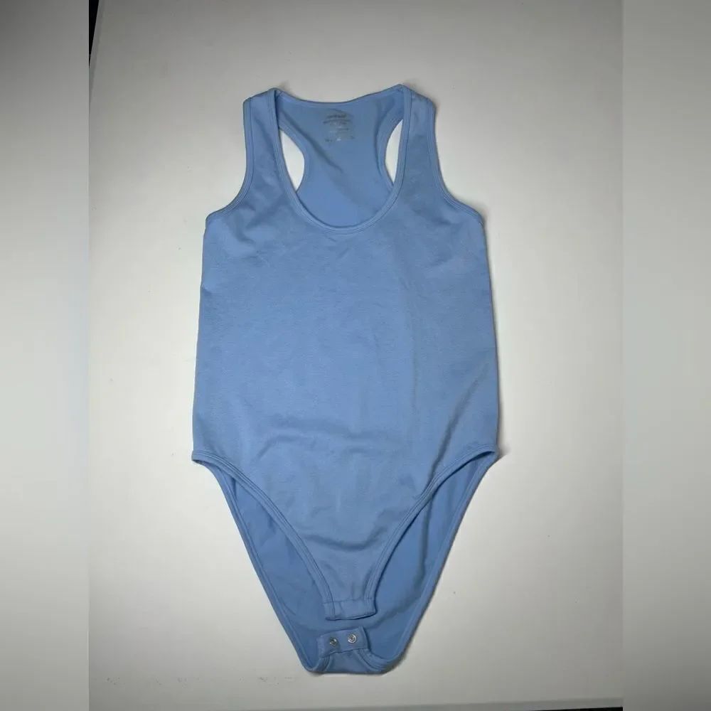 COLOR ALIEN Racerback Bodysuits L/XL / Sky Blue